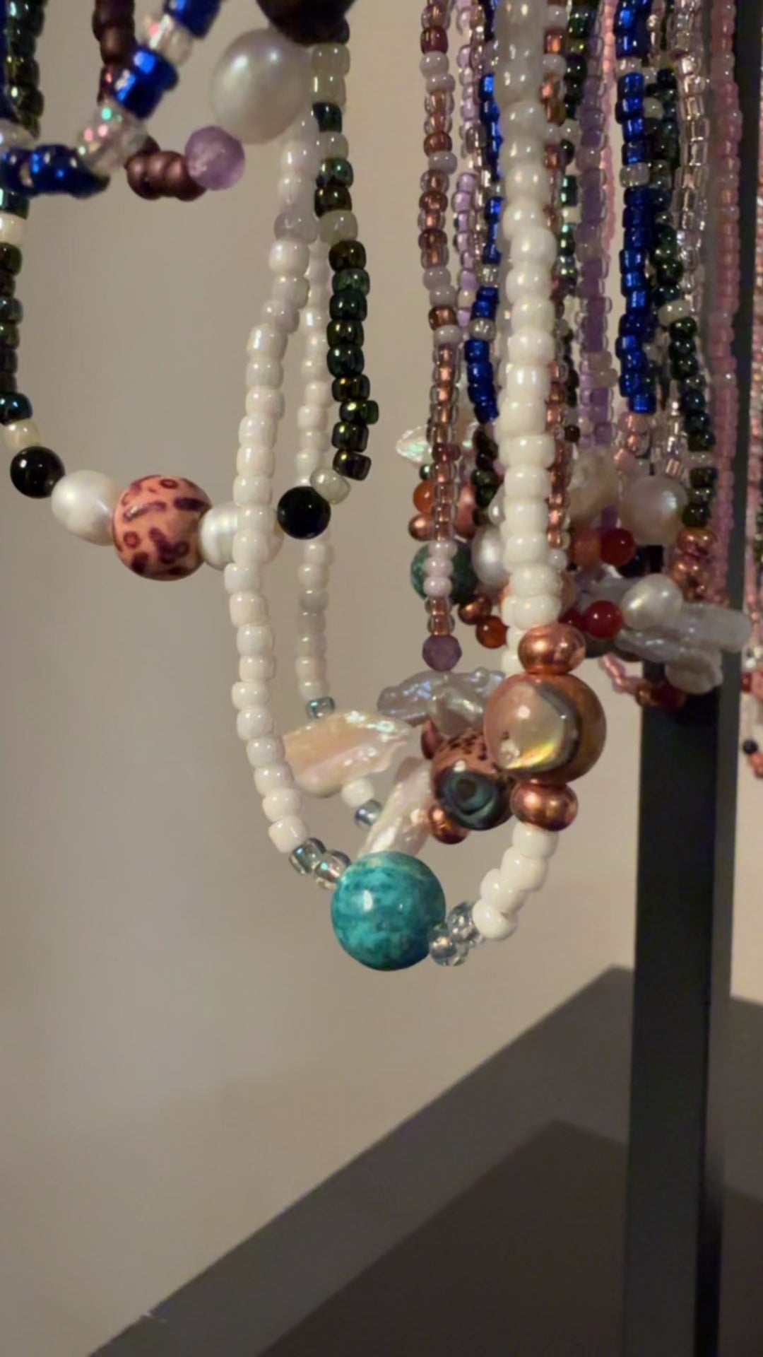 Sacred Waist Beads — Handcrafted Ritual Adornment